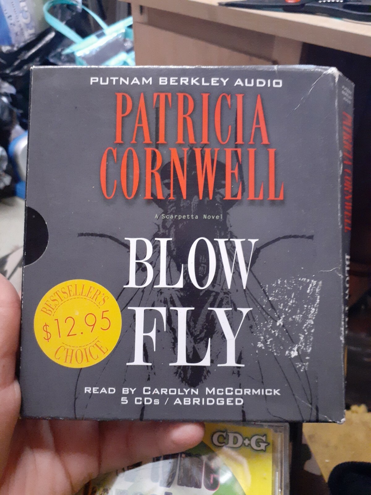 Blow Fly By Patricia Cornwell Abridged Audio CD, Good Condition.