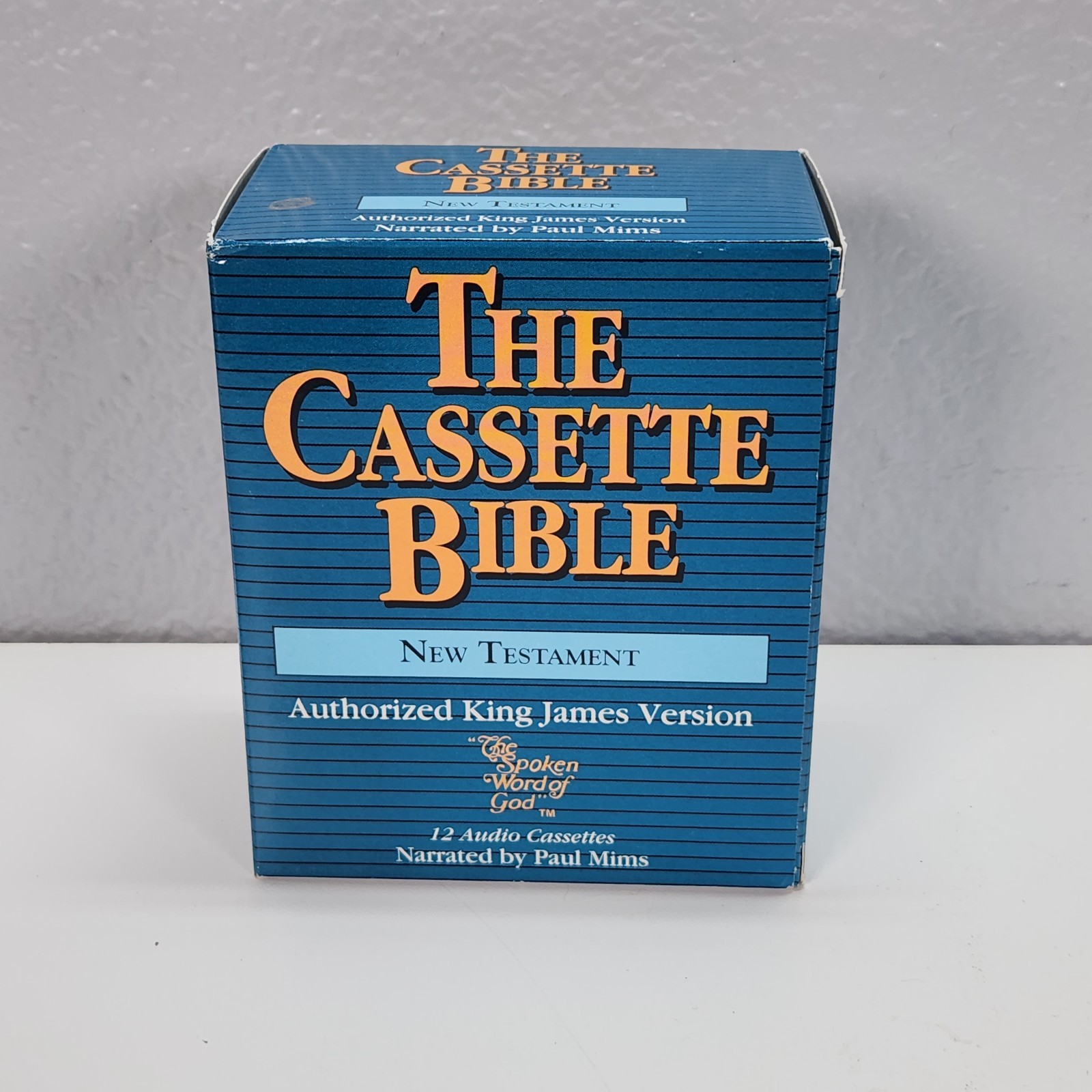 The Cassette Bible Authorized King James Version New Testament Paul Mims 1017S