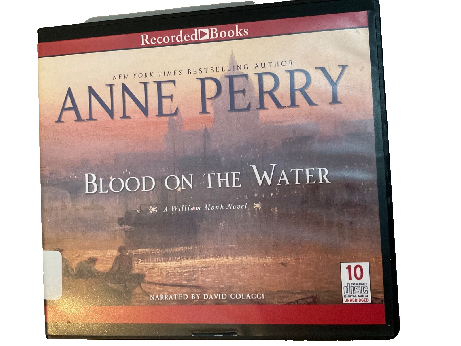 BLOOD ON THE WATER AUDIO BOOK BY ANNE PERRY