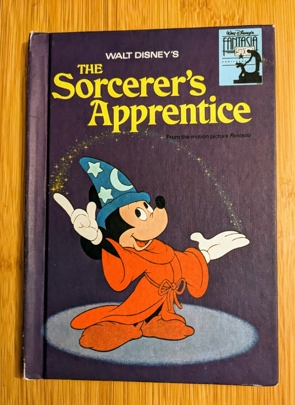Walt Disney’s 1973 The Sorcerer’s Apprentice Hardcover — VERY GOOD