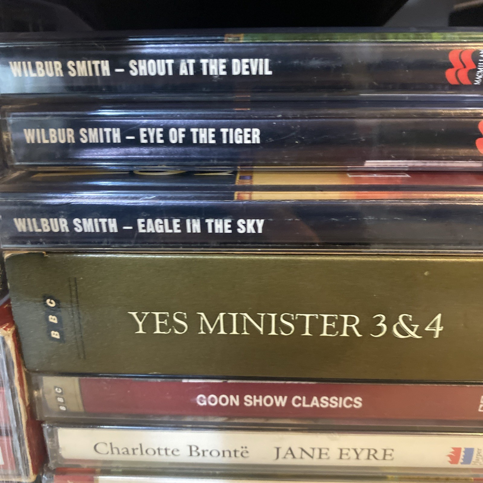 Audiobook Joblot / Bundle Cassette Tape Talking Books Mixed Genres Singles /Sets