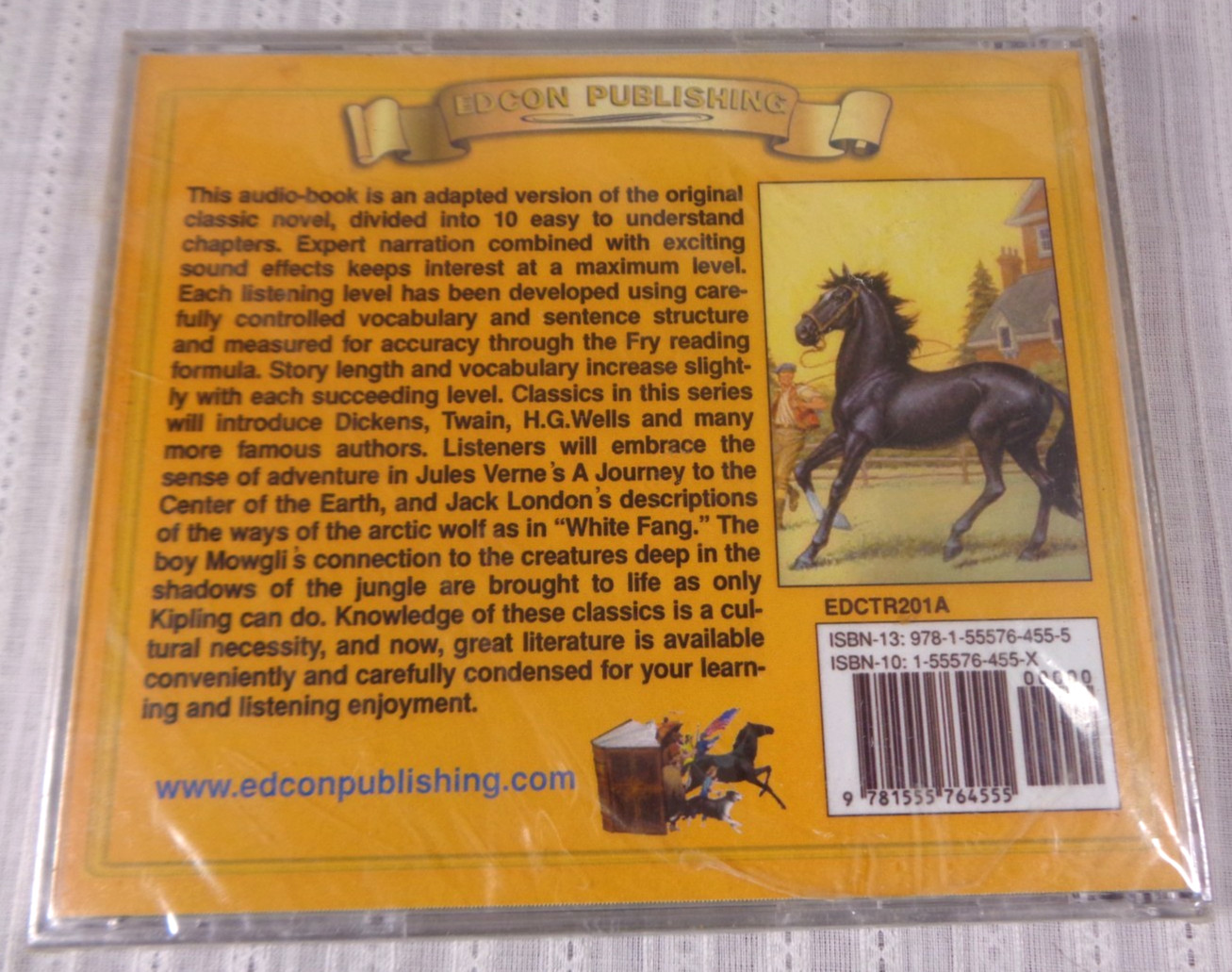 Anna Sewell : Black Beauty Audiobook Edcon Publishing Child Friendly Sealed New!