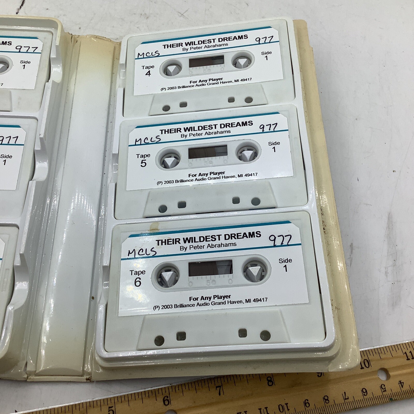 Their Wildest Dreams — Peter Abrahams — Unabridged Cassette Audiobook