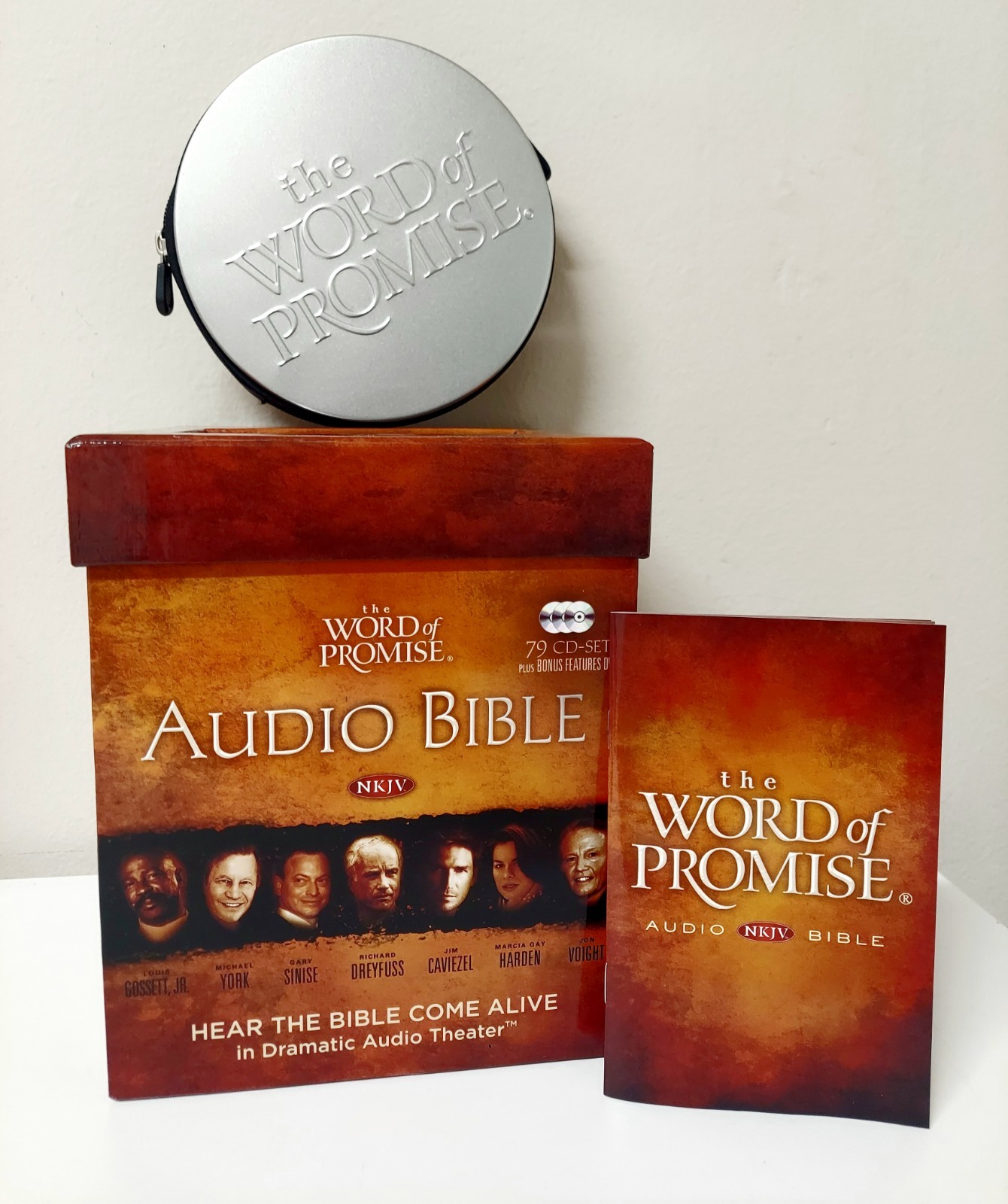 🔥 The Word of Promise Audio Bible NKJV on 79 CD Discs Audiobook Set w/ Case
