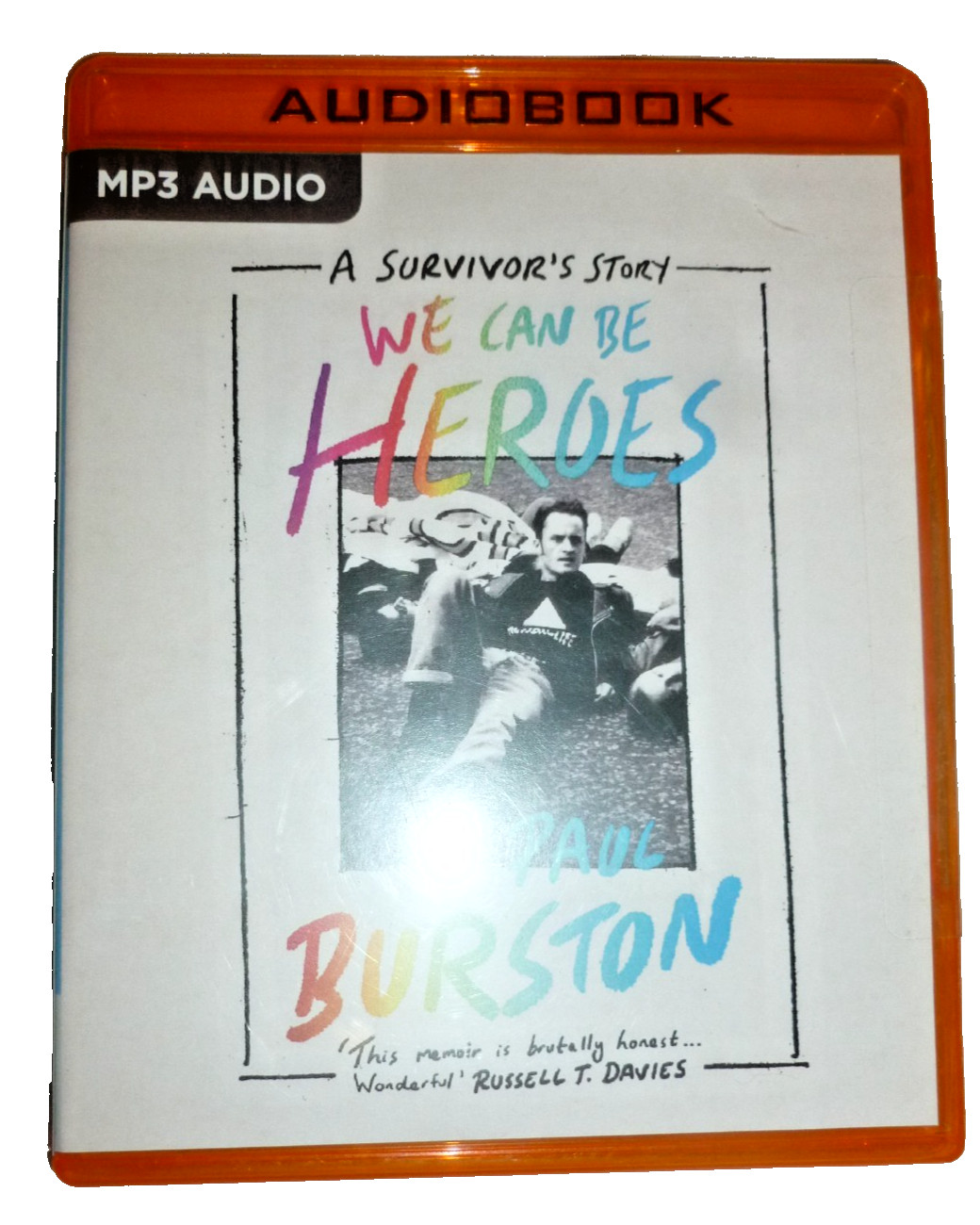 We Can Be Heroes Paul Burston MP3 CD Audiobook LGBTQ Memoir Unabridged 2023
