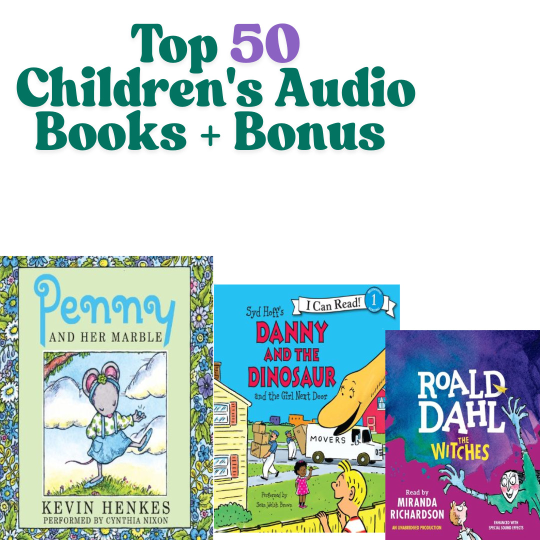 Top 50 Children’s Audio Books Plus Bonuses Digital Instant Delivery