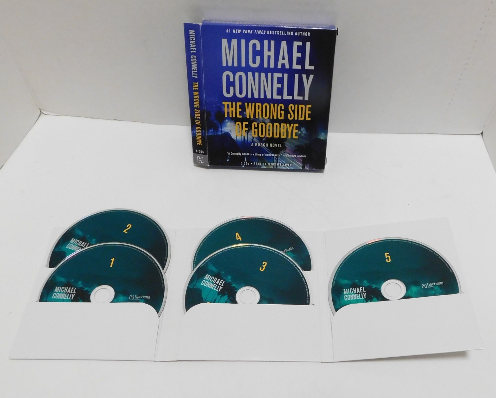 Wrong Side of Goodbye by Michael Connelly (2016, Compact Disc)