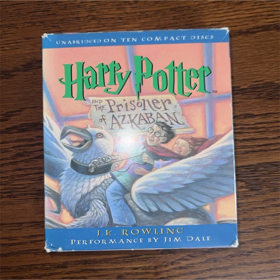 Unabridged 10-CD Audiobook: Harry Potter Prisoner of Azkaban J.K. Rowling