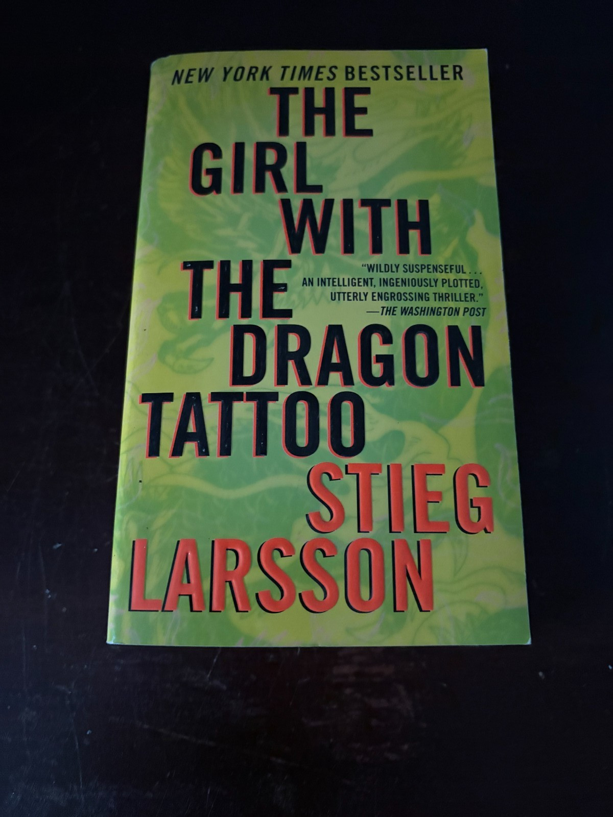 The Girl with the Dragon Tattoo (Millennium Series) — Hardcover — LIKE NEW