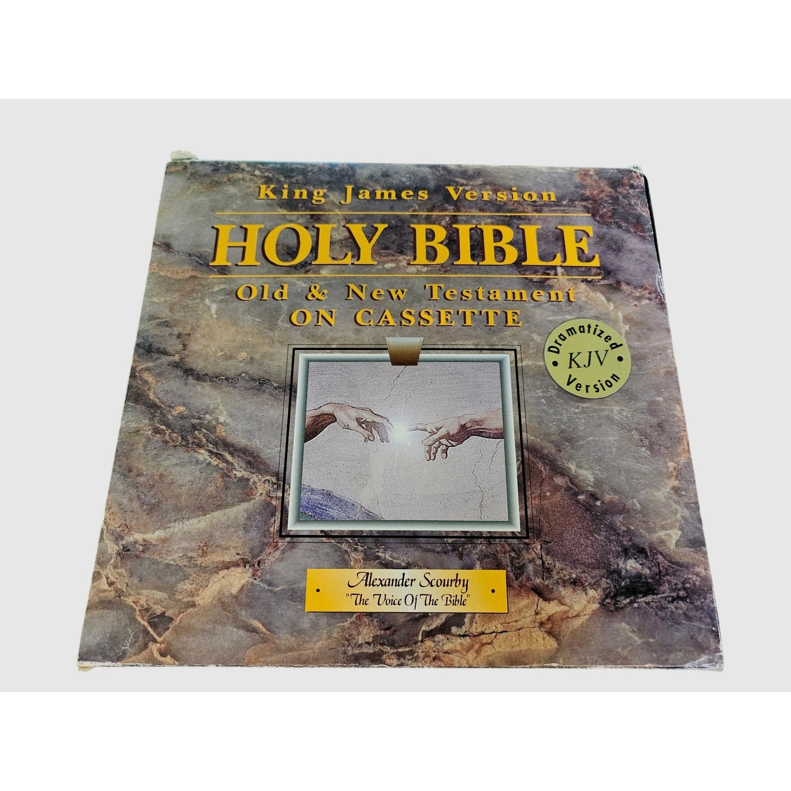 King James Version HOLY BIBLE Alexander Scourby Holy Bible Cassette Set