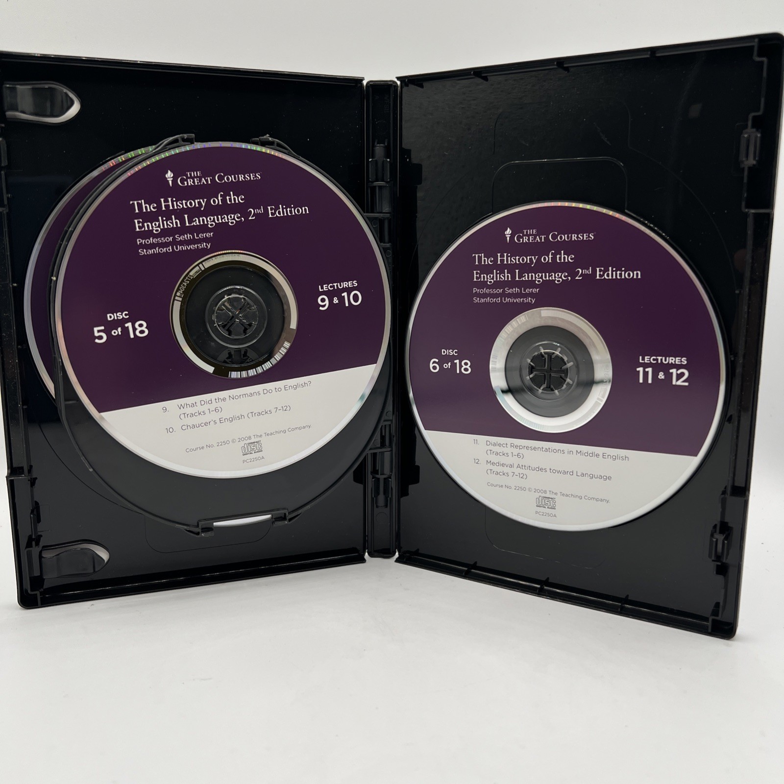 Great Courses: History of the English Language 2nd Ed. 18-CD Set Pre-owned