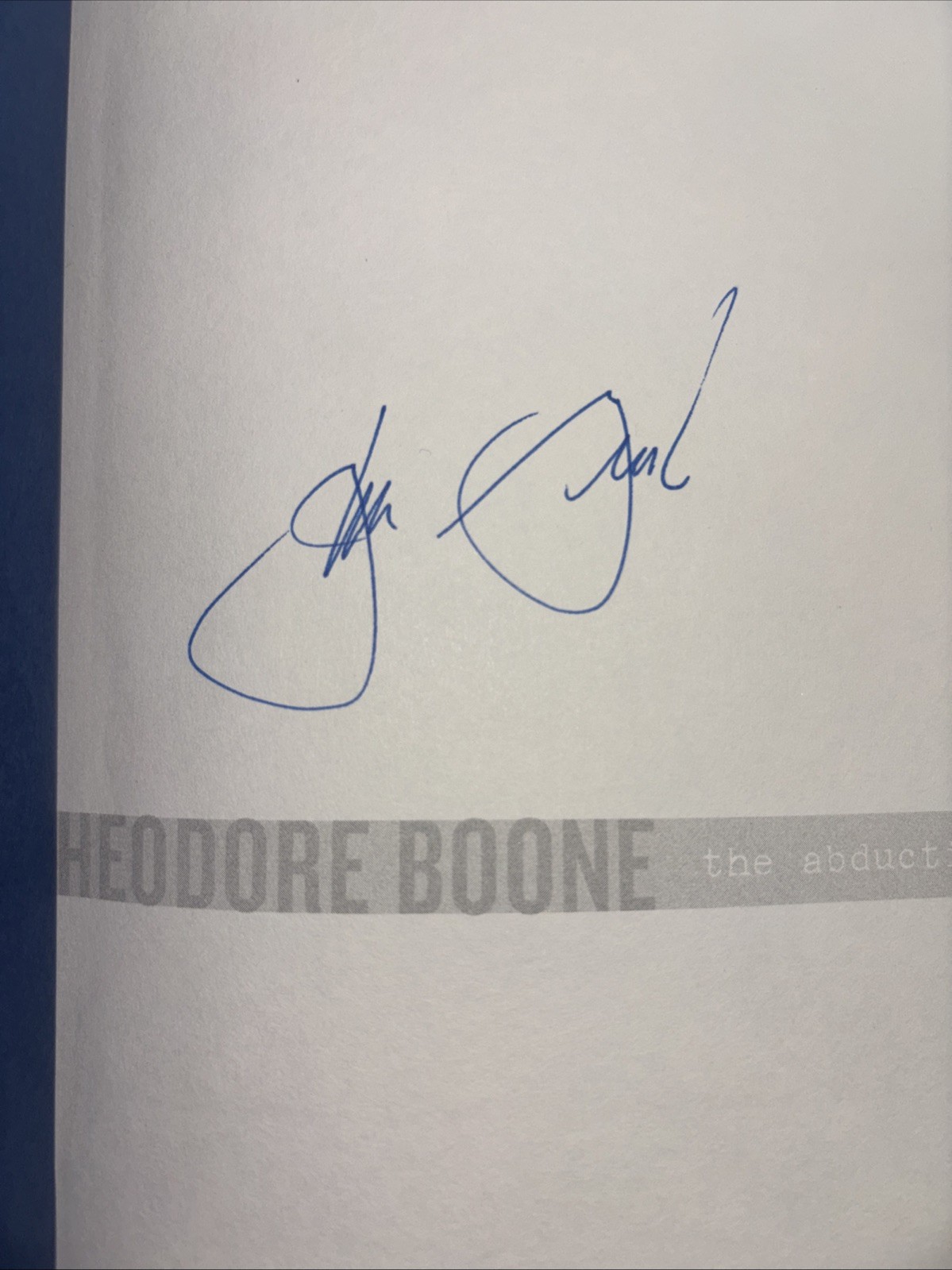 Theodore Boone: the Abduction — Hardcover By Grisham, John — Signed Autographed