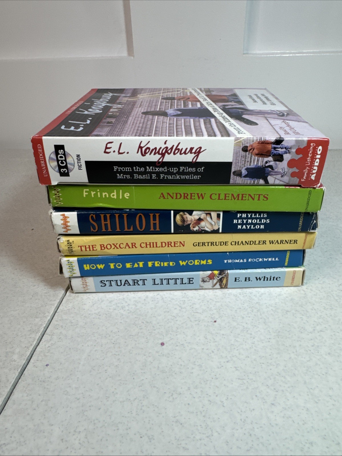 Set Of 6 Books On CD, Second Grade Listening Sets