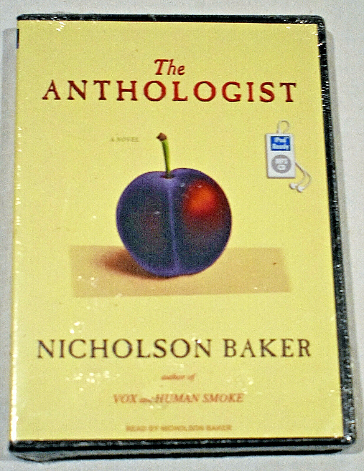 The Anthologist by Nicholson Baker (MP3 CD Unabridged) Audiobook Free Shipping!
