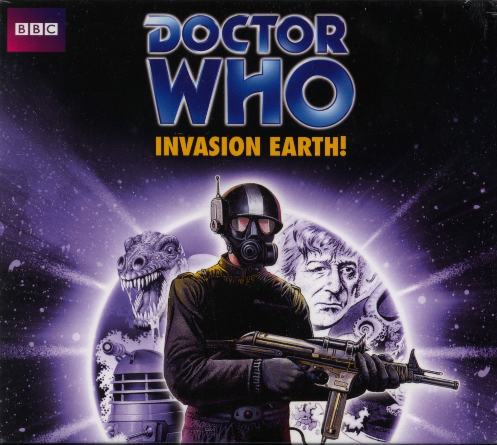 Dr Doctor Who Invasion Earth Classic Novels Audio CD Boxed Set MINT Jon Pertwee