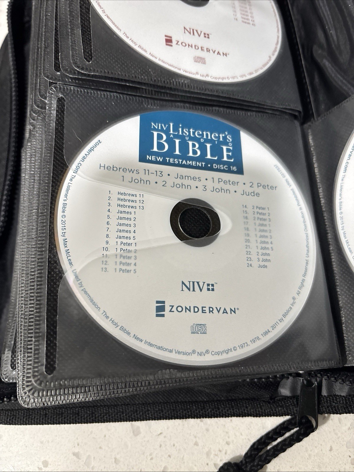 NIV Dramatized Audio CD Bible Old New Testament Max McLean Version 65 Total