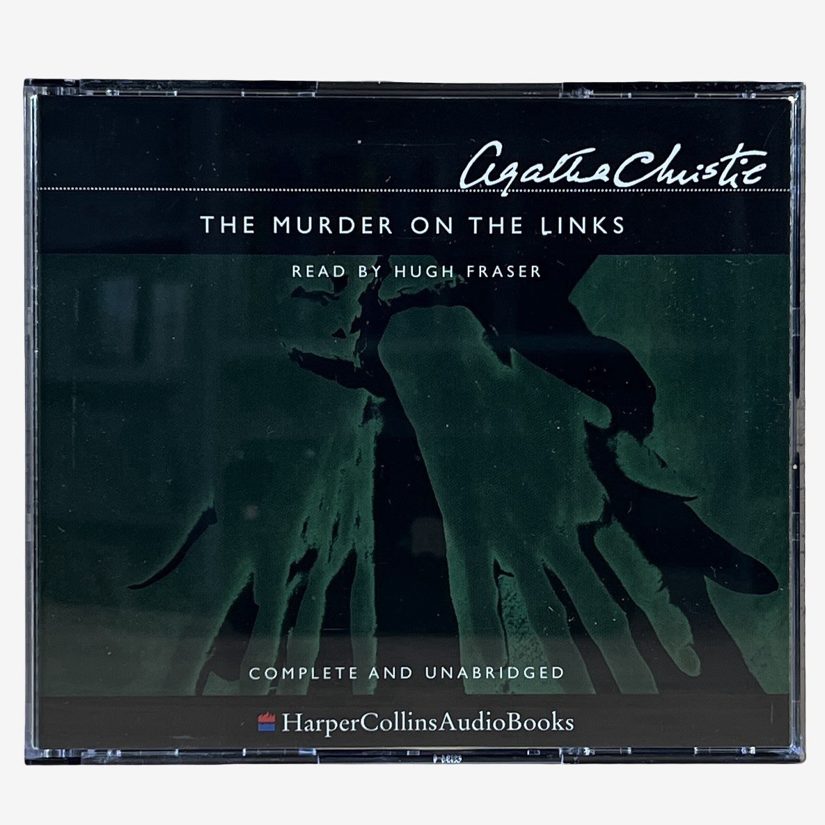 Agatha Christie Poirot CD Audio Book Murder On The Links Unabridged Hugh Fraser