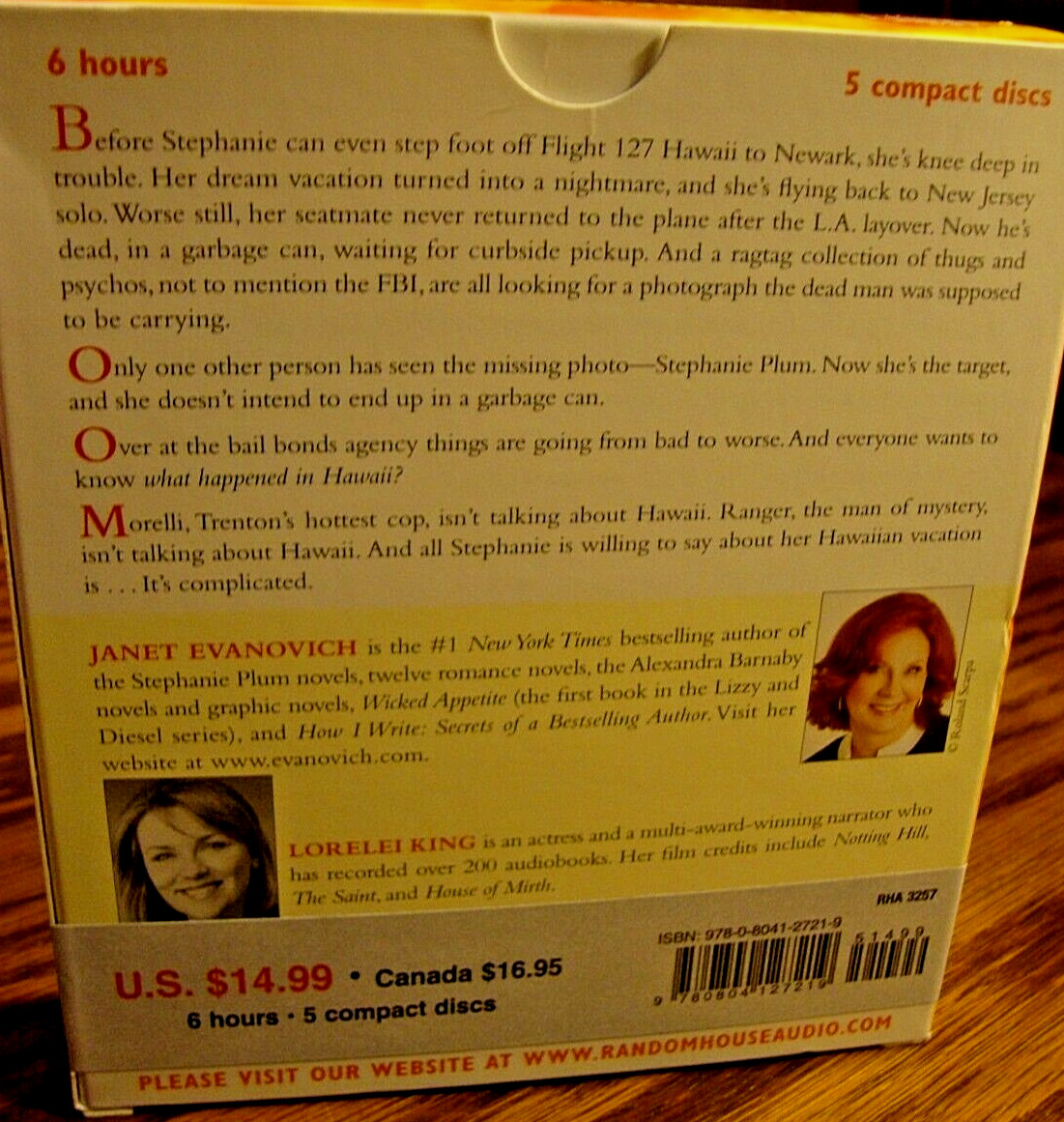 AUDIOBOOK CD ‘Explosive Eighteen’ Stephanie Plum Novel~by Janet Evanovich G16