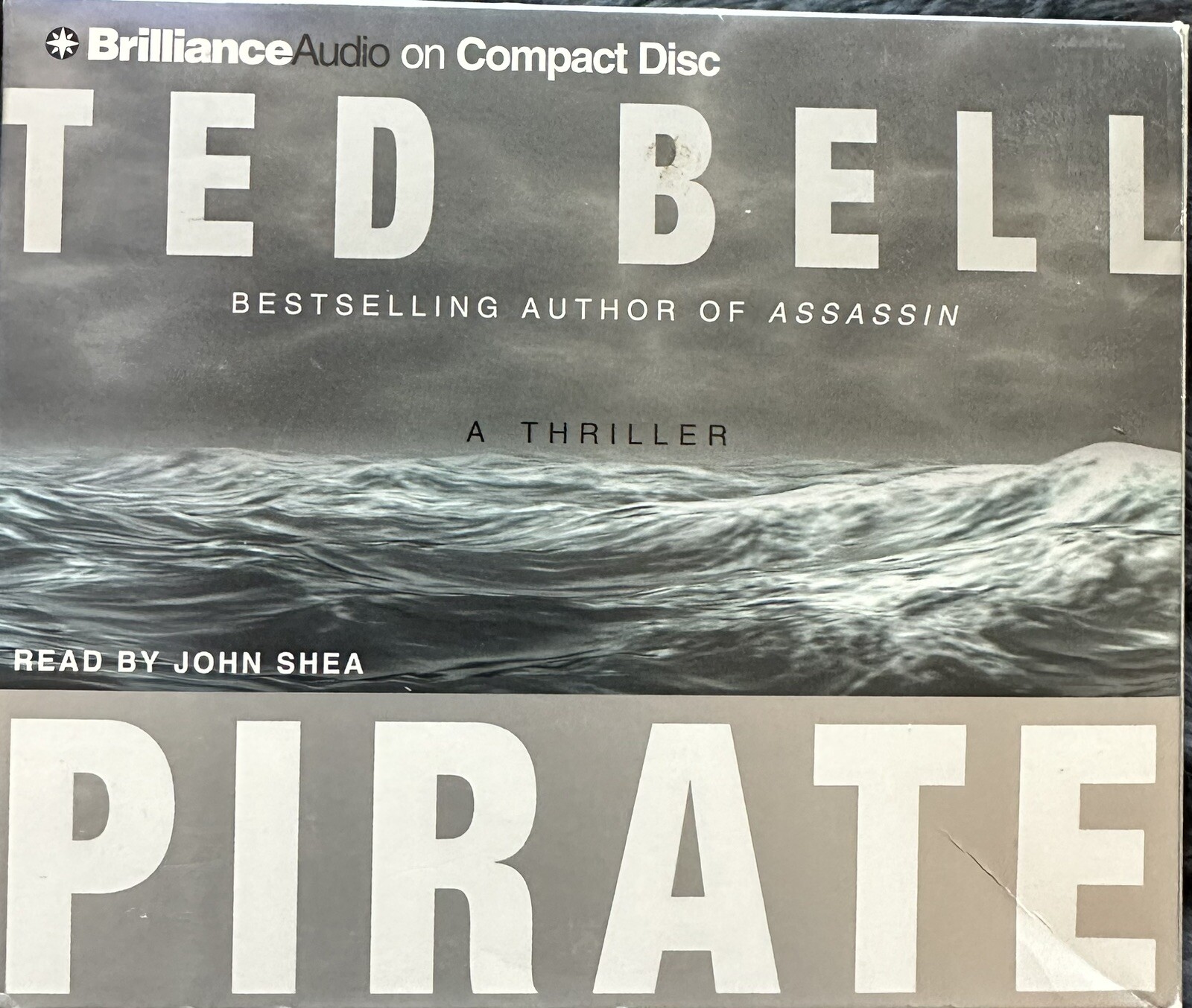 Pirate By Ted Bell CD Audiobook Fiction Crime Thriller Novel Abridged