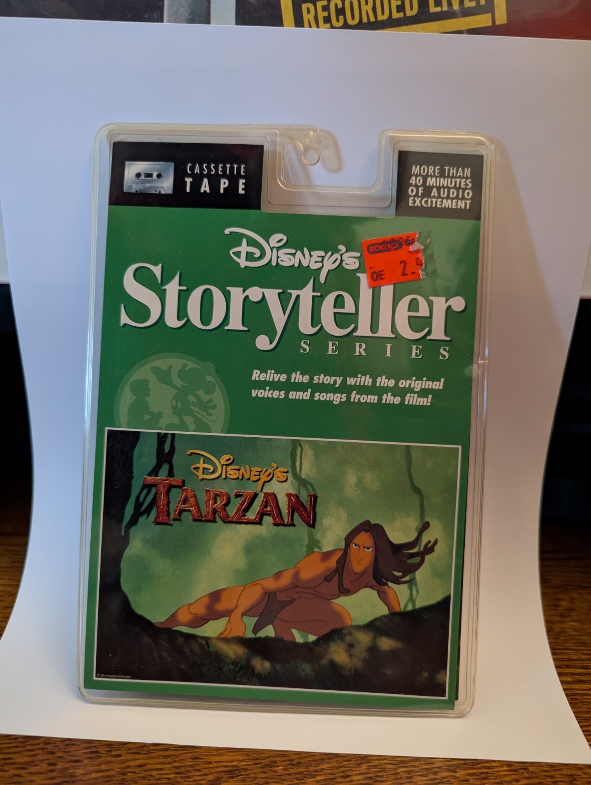 Vintage Disney Tarzan Storyteller Series Cassette/audio book