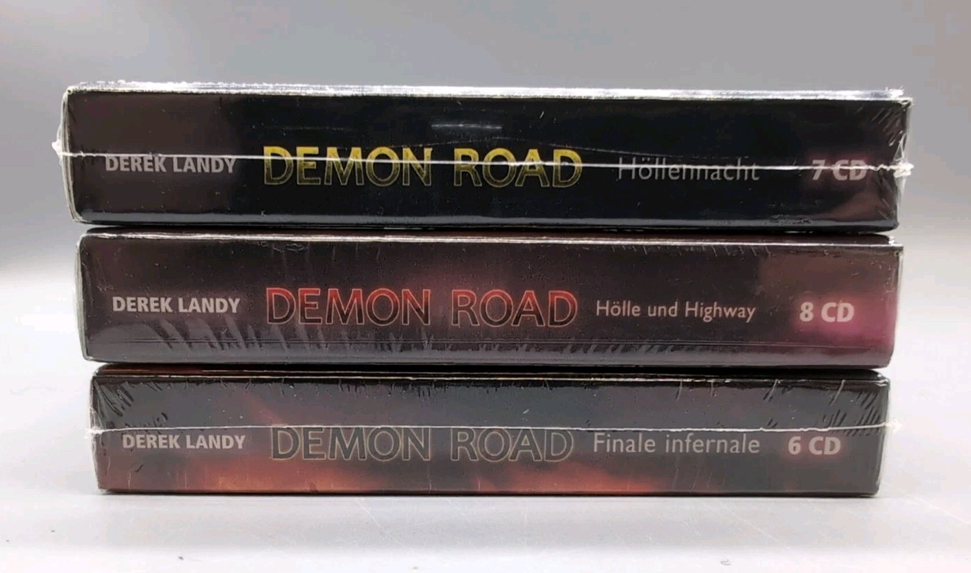Derek Landy Demon Road Audiobook CDs German — New Sealed