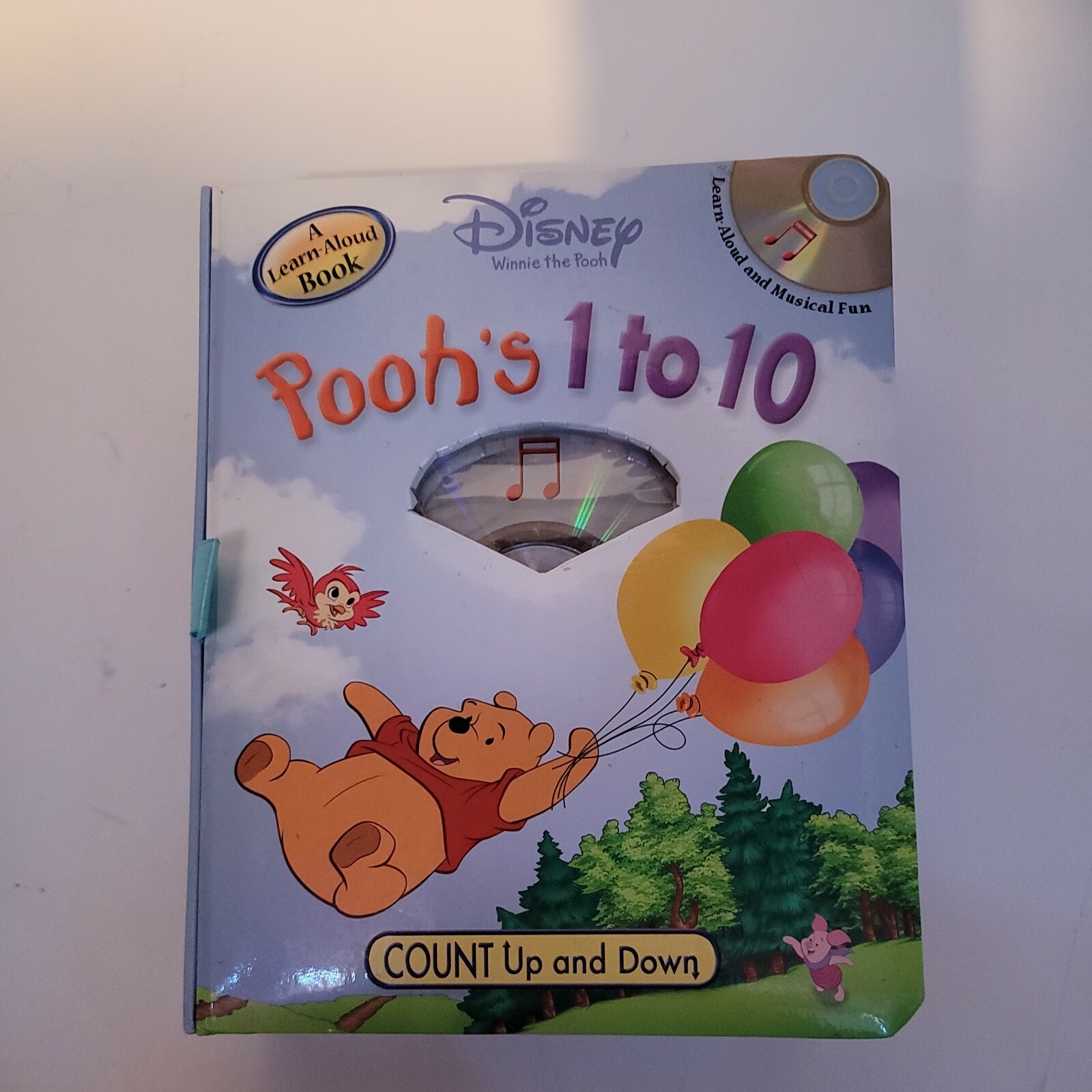 Disney Winnie the Poohs 1-10 by Laura Gates Galvin Learn Aloud Book w/CD