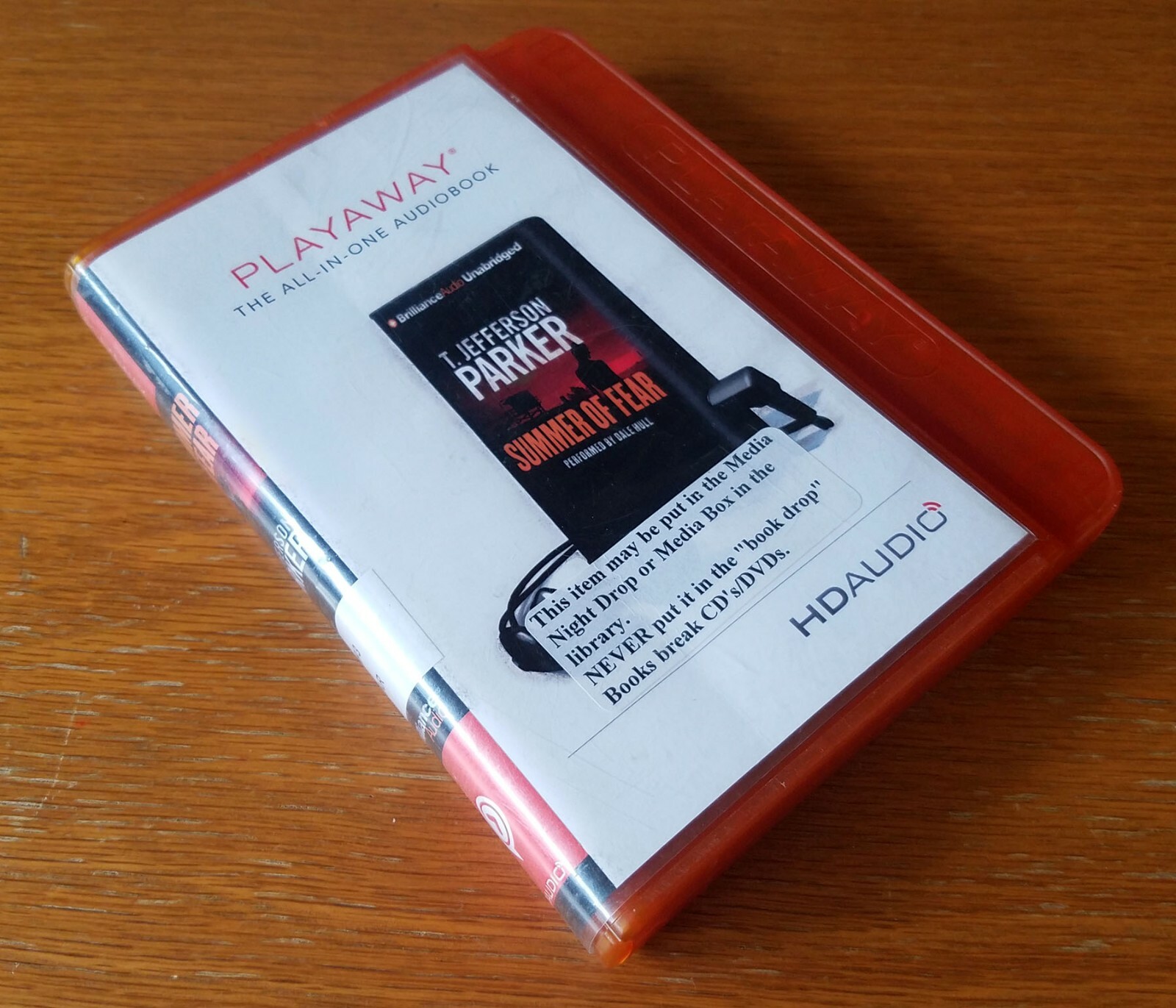 Summer of Fear — Jefferson Parker, Playaway Preloaded Digital Player, Unabridged