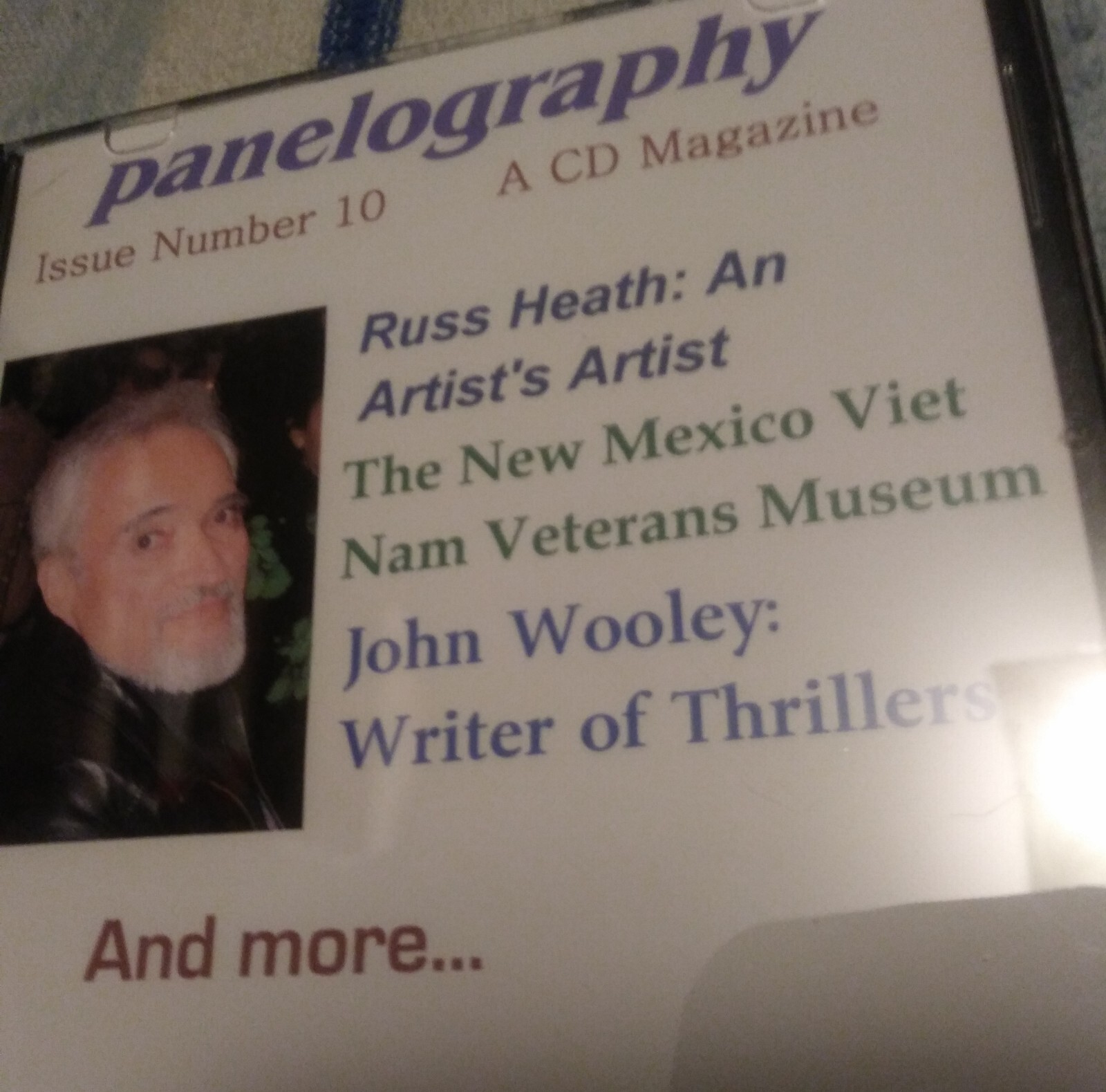 Writer JOHN WOODLY & Artist RUSS HEATH — CD ROM Adobe Acrobat Read Magazine RARE