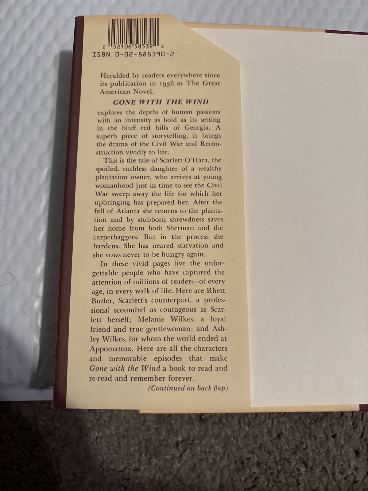 Gone with the Wind by Margaret Mitchell 1964 Hardcover Book —