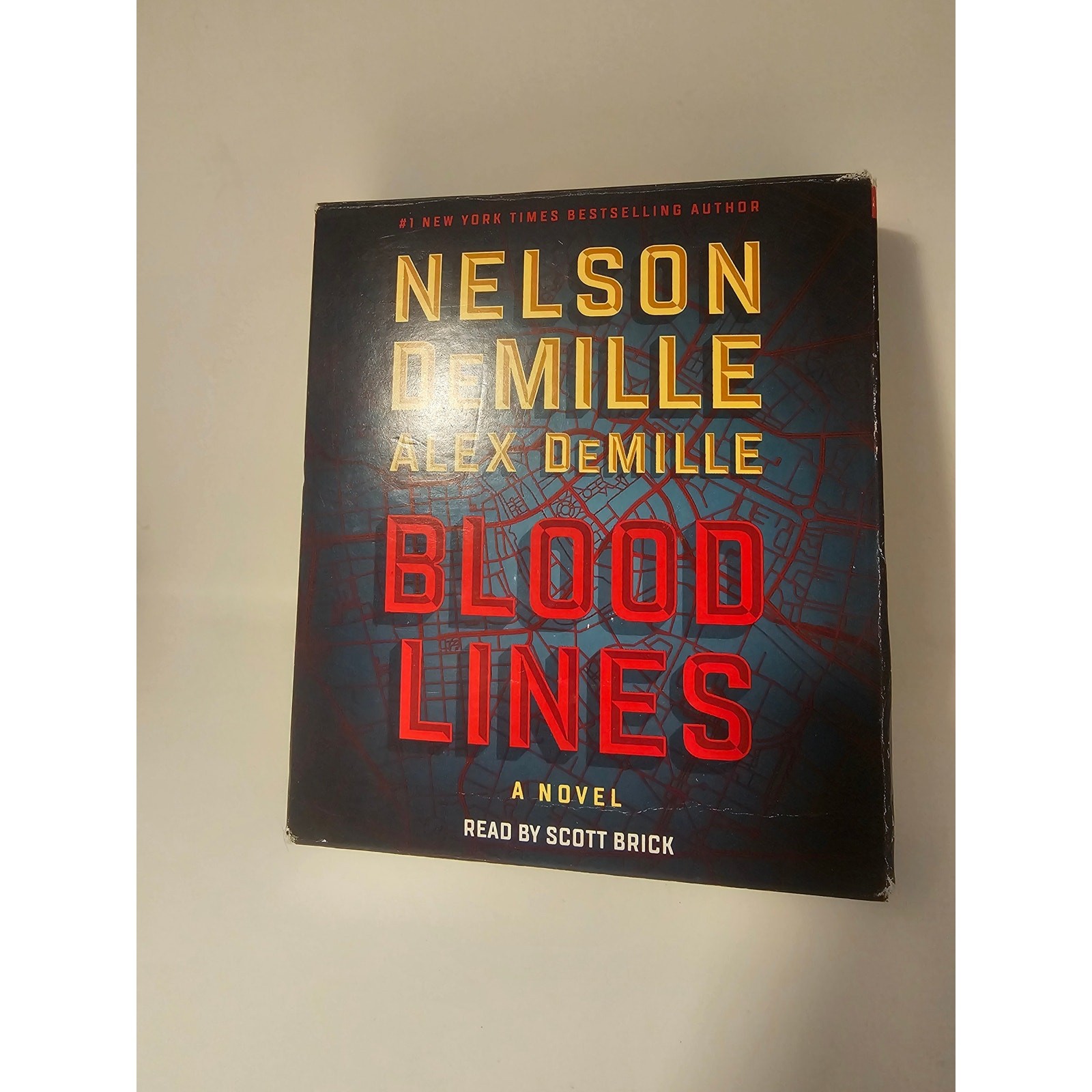 Blood Lines (Scott Brodie & Maggie Taylor Series) audio book series 16 CDs