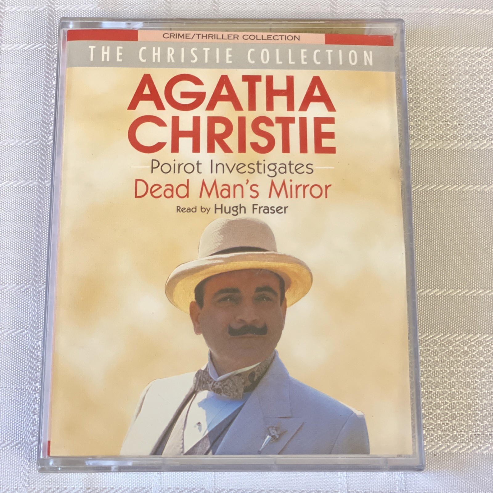 Agatha Christie Poirot Investigates’ Dead Man’s Mirror. Read By Hugh Fraser Ex/c