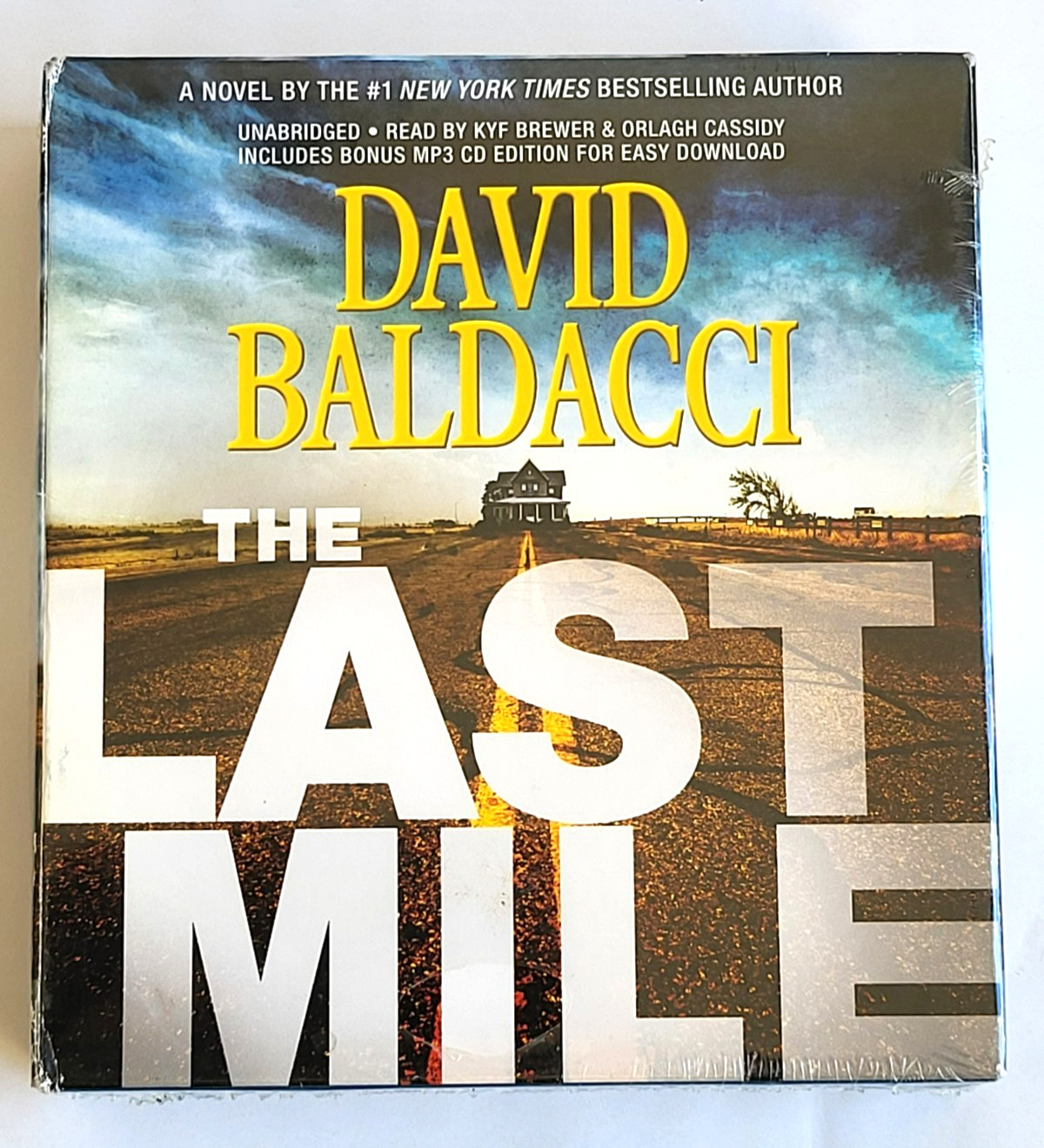 The Last Mile by David Baldacci Unabridged 10-CD Audiobook NEW Sealed MP3 Bonus
