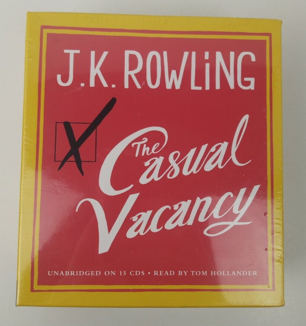 The Casual Vacancy J. K. Rowling 15 CD Unabridged Audiobook New Sealed