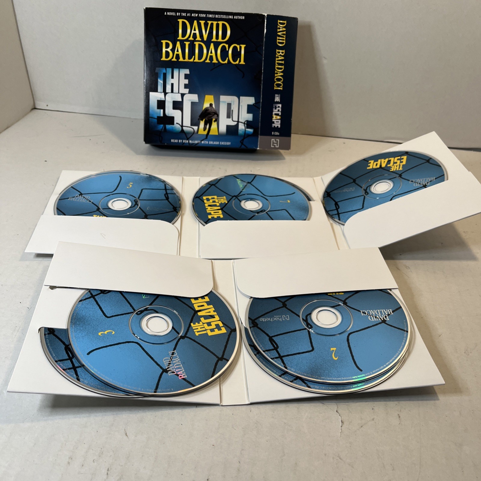 David Baldacci “The Escape “ Audio Book 9 CD’s