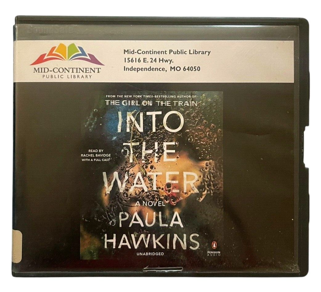 Into the Water Paula Hawkins Audiobook 9 Disc 11.5 Hours Unabridged Novel