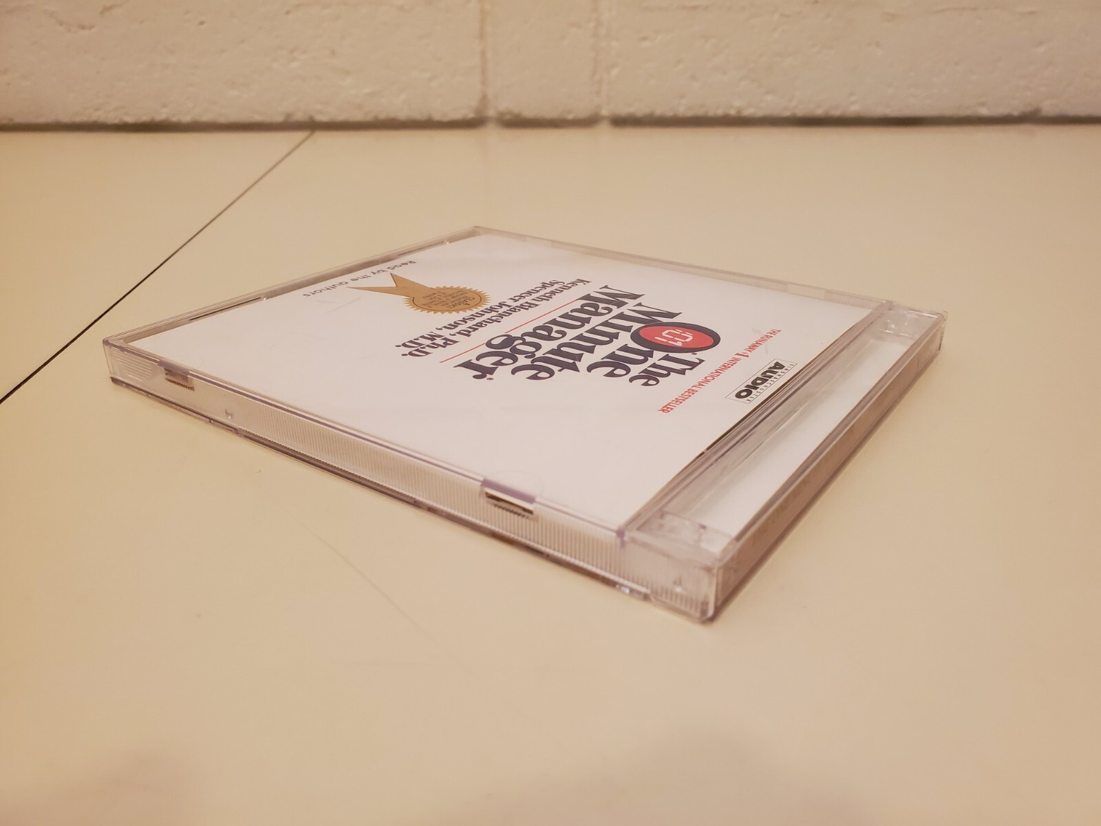 THE ONE MINUTE MANAGER AUDIO BOOK 2x CD 1994 Kenneth Blanchard & Spencer Johnson