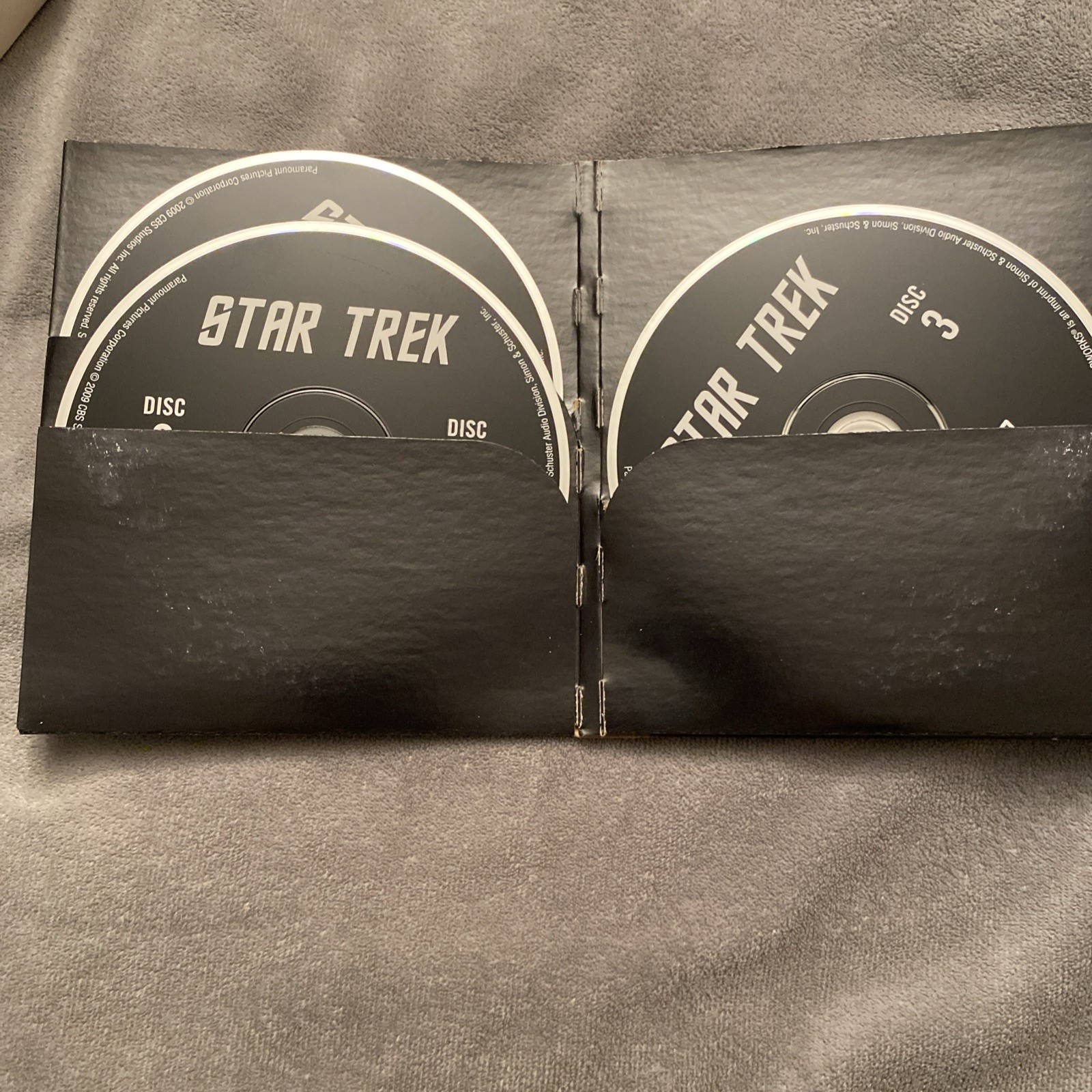 Star Trek Unabridged Audio Book Read By Zachary Quinto 7 Disc Science Fiction
