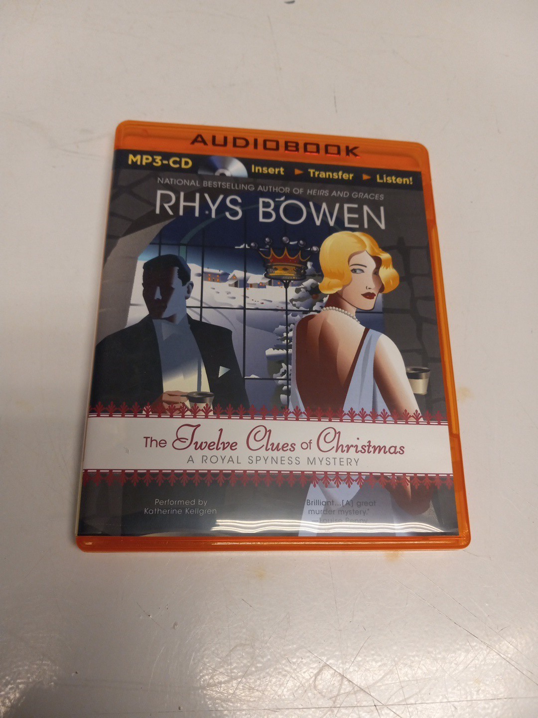 The 12 Clues Of Christmas (Royal Spyness): by Rhys Bowen (MP3 Disc, )
