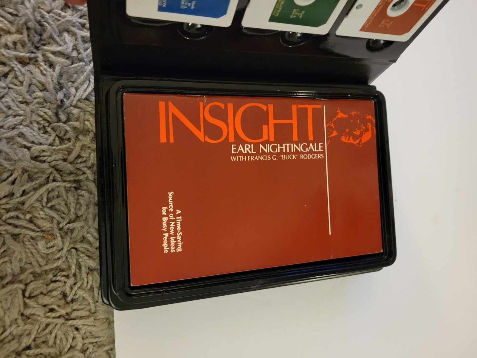 (28) Insight Tapes, Earl Nightingale-Conant, Cassettes, Books Clamshell
