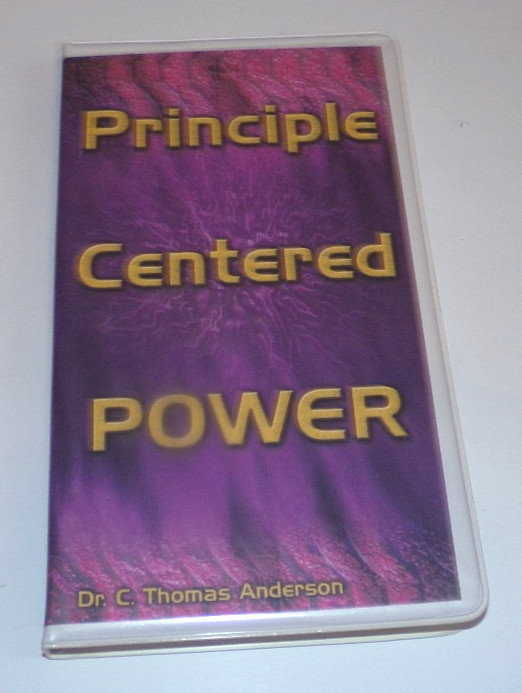 Principle Centered Power Success Christian Dr. C. Thomas Andersen audio cassette