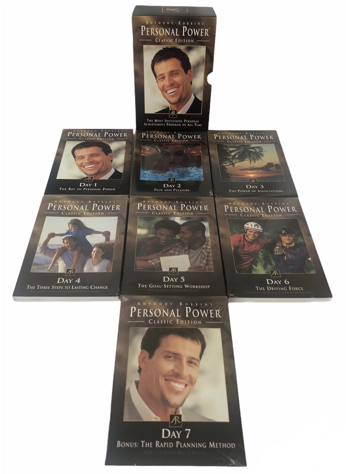 Personal Power Classic Edition 7 Day DVD Set Anthony Tony Robbins 1996