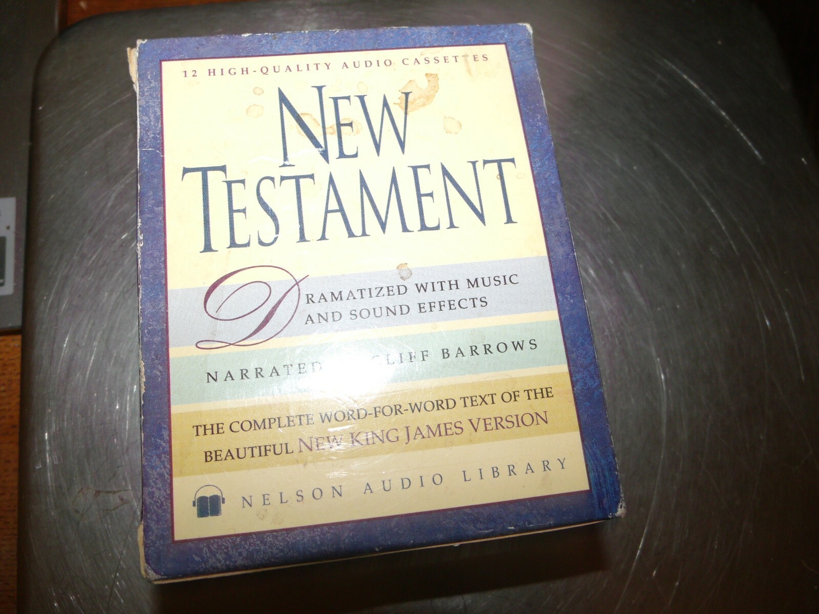 NEW TESTAMENT ON TAPE NELSON AUDIO LIBRARY KING JAMES VERSION