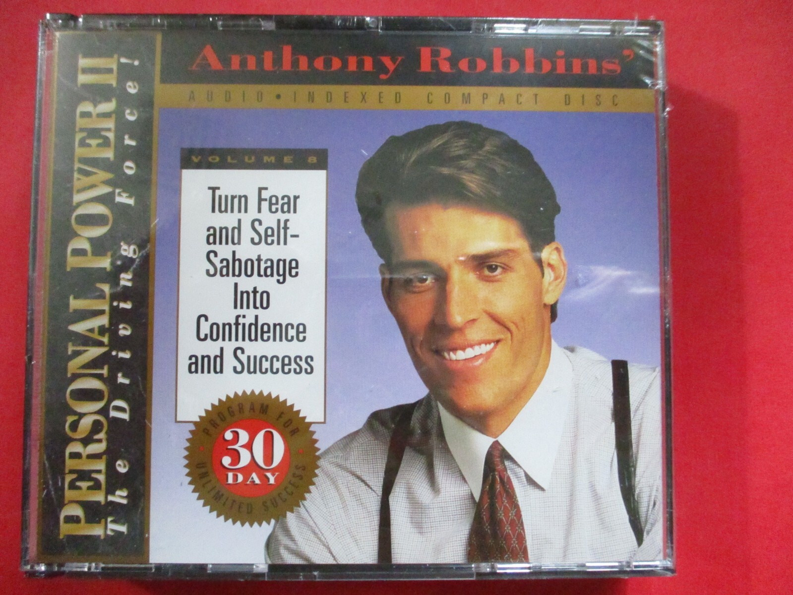 Anthony Robbins Personal Power II Driving Force Audio Indexed CD Vol. 8 New/Seal
