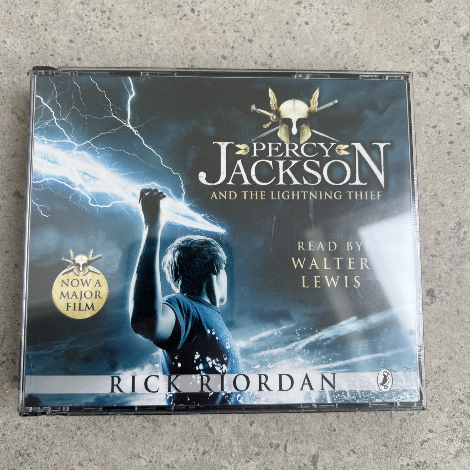 Percy Jackson and the Lightning Thief | Rick Riordan | Audiobook | 3xCD | NEW