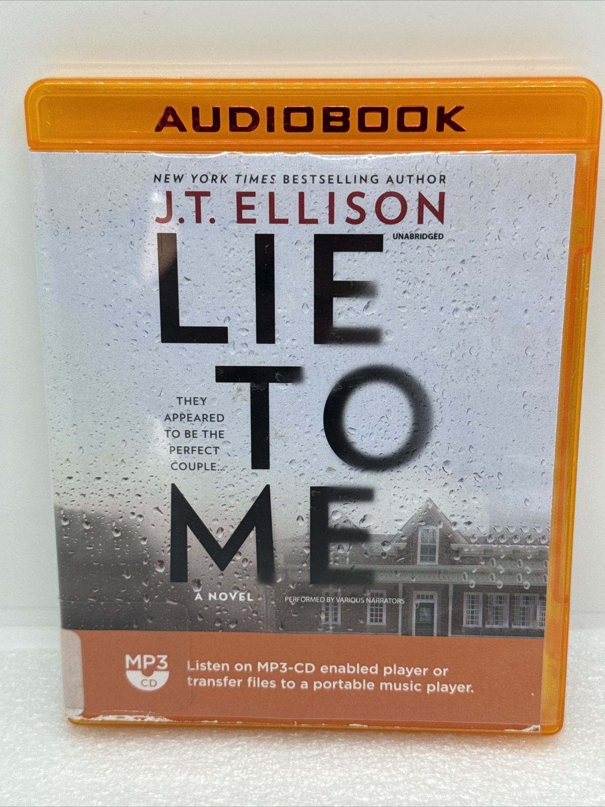 Lot of 9 Mystery Audiobooks, MP3 CDs J.D. Robb JT Ellison Gregg Olsen & Sokoloff
