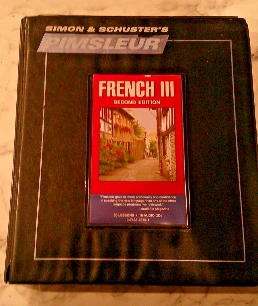 French II : 3rd Edition Paul Pimsleur 30 Lessons 16 Audio CDs 0-7435-2875-1