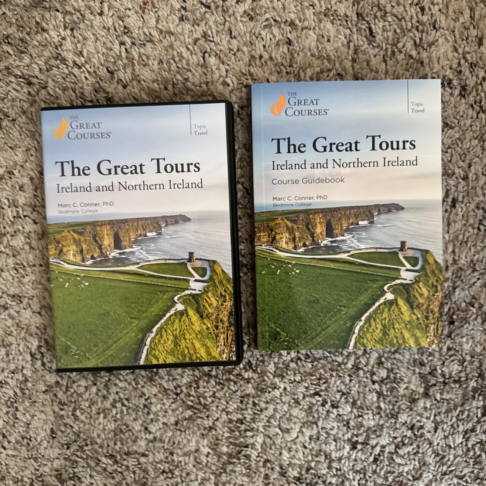 The Great Courses DVDs & Guidebook The Great Tours: IRELAND & NORTHERN IRELAND