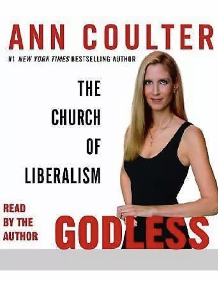 Ann Coulter New Audio Book GODLESS unopened