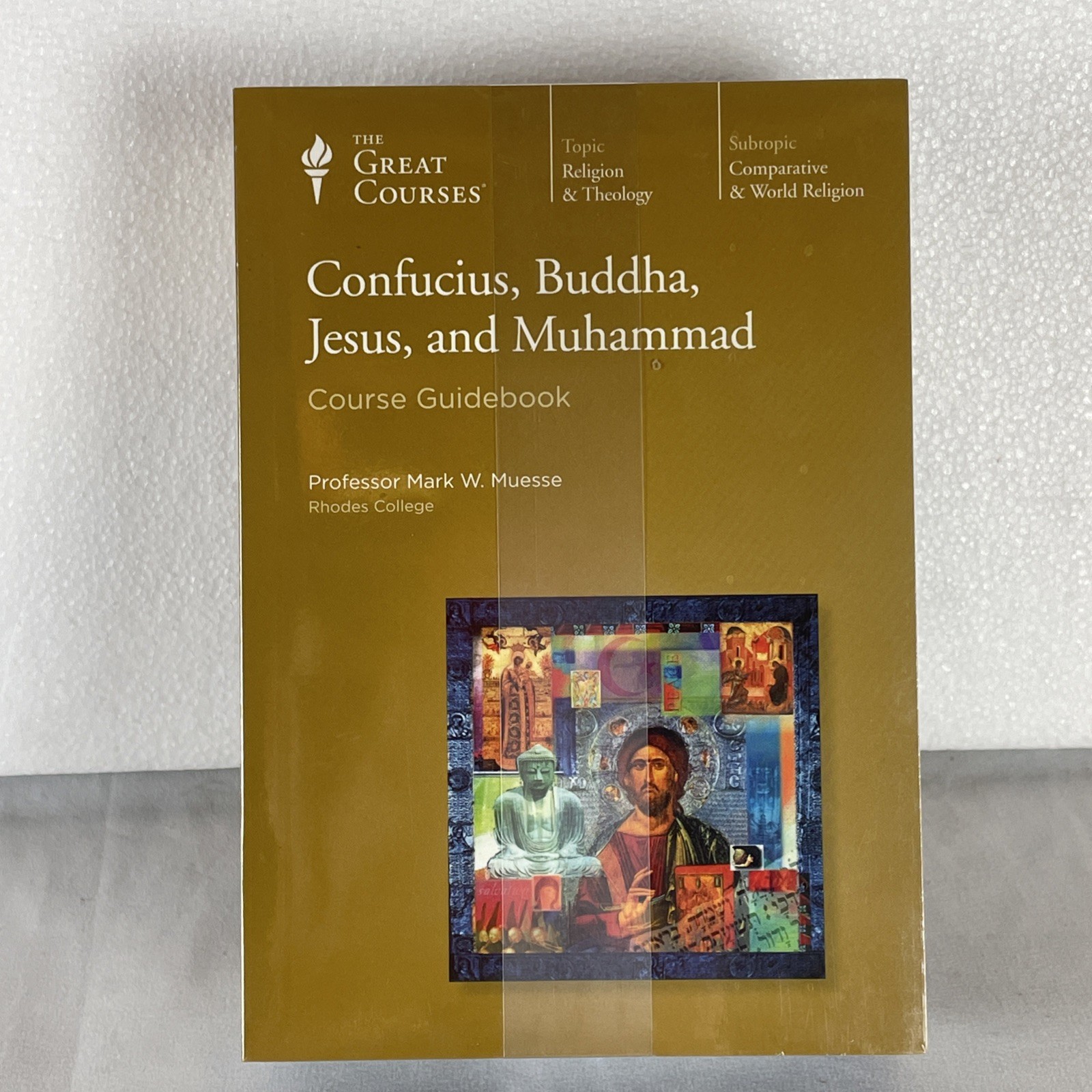 Confucius, Buddha, Jesus, & Muhammad 3 Volume Set Cds & books the Great Courses