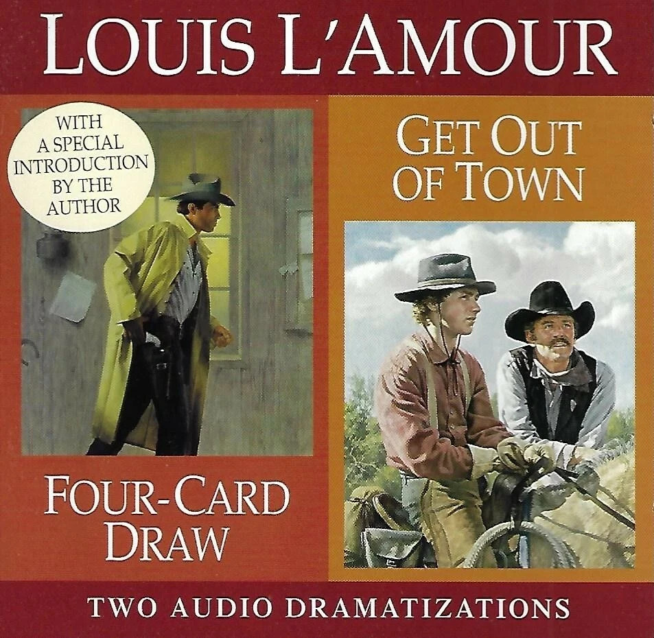 Four-Card Draw, Get Out of Town by Louis L’Amour (2009, CD, Abridged)